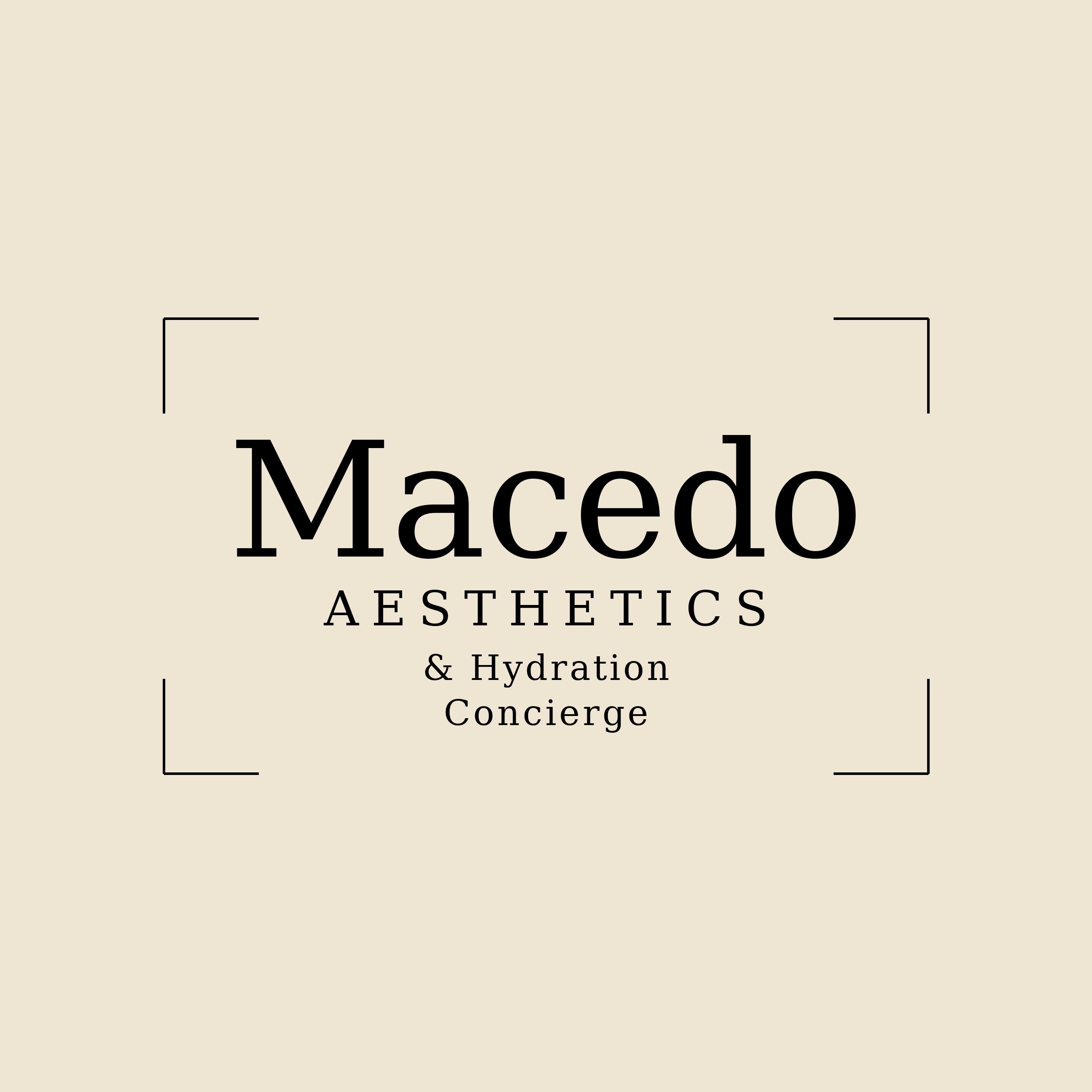 Macedo Aesthetics and Hydration Concierge logo